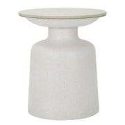 Tavolinetto White Fush cm ø 40x47