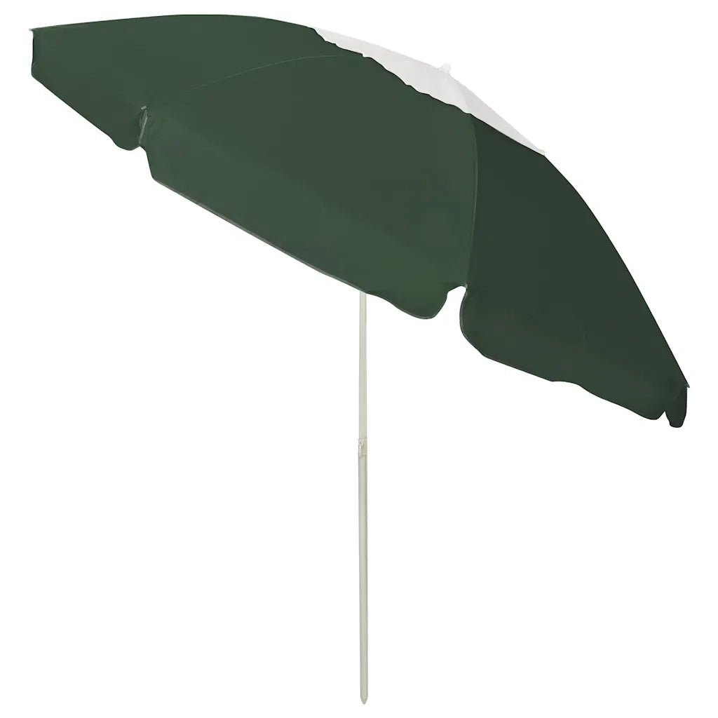 Ombrello | Parasolne da Spiaggia Verde 240 cm