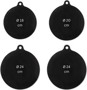 Set di induttività per 4 piastre ceramiche - Resistente al calore e antiscivolo