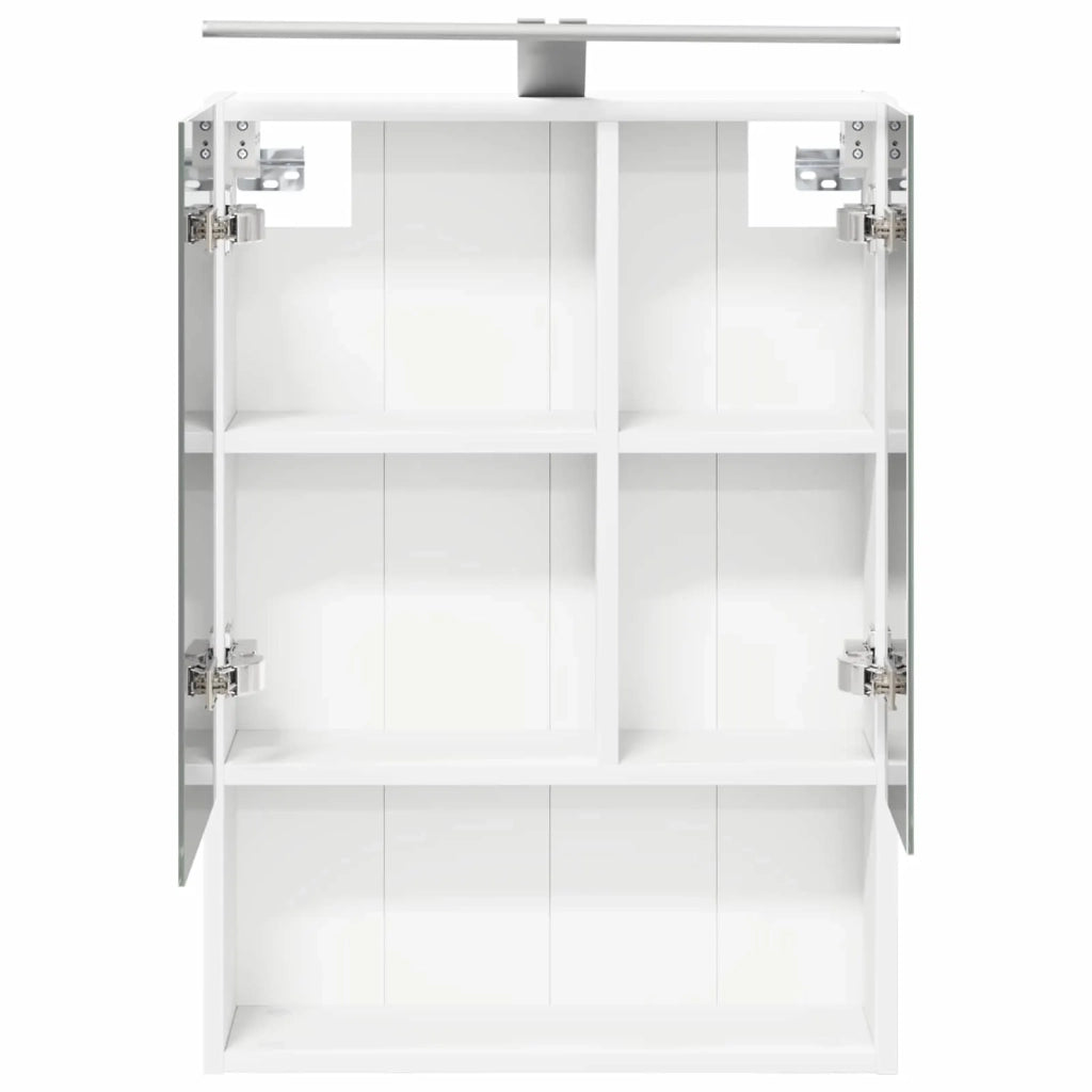 Mobiletto per specchio da bagno Bianco 50 x 14,5 x 70 cm 889207