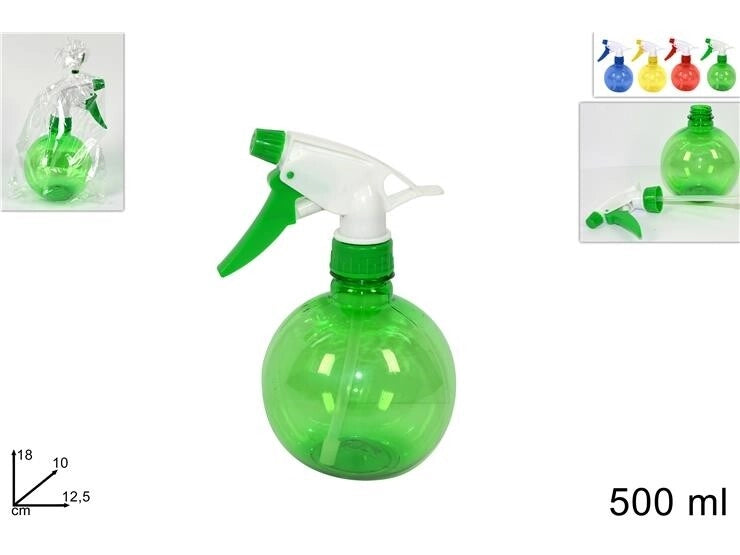 Spruzzino Vaporizzatore Multiuso da 500 ml Vari Colori