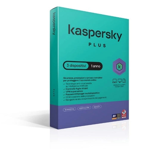 Kaspersky plus 3dev 1y superslim box - KL1042T5CFS-SSB