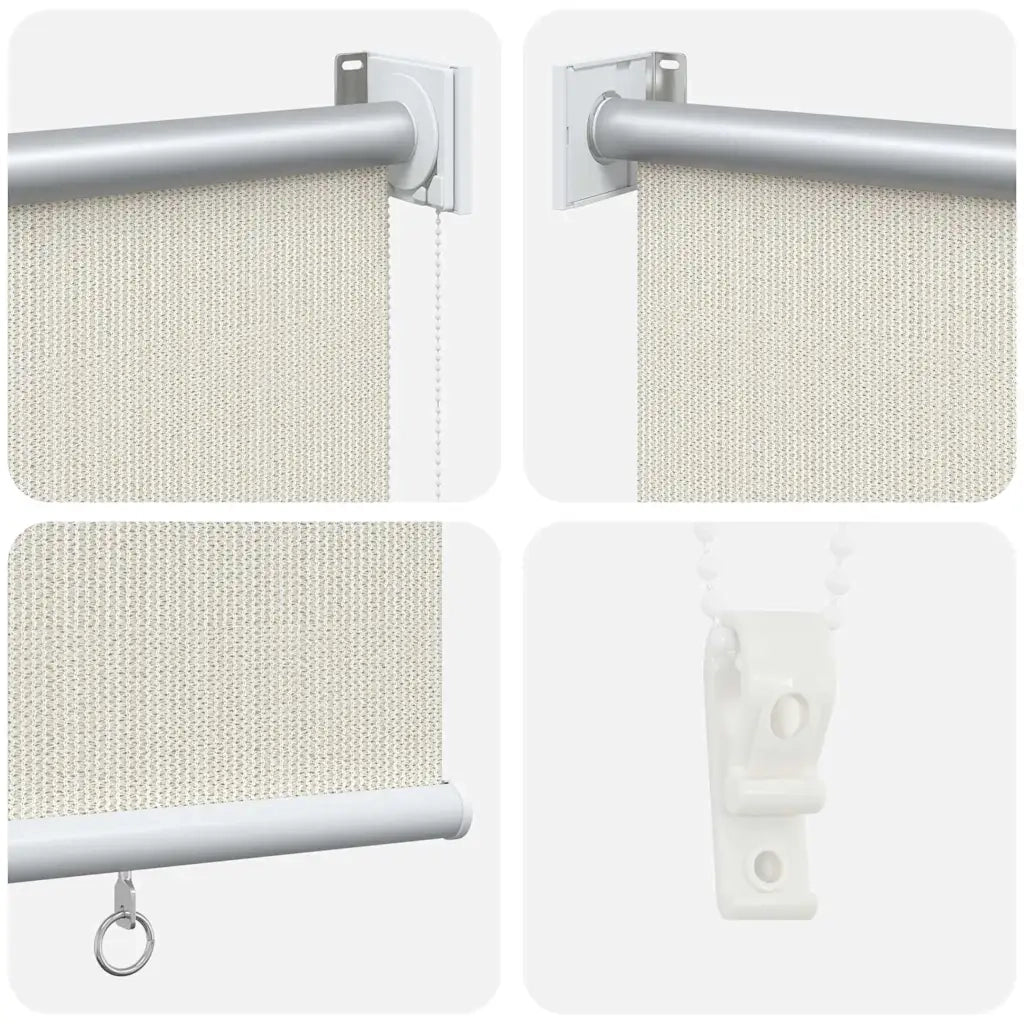 Tenda a Rullo per Esterni 165(L)x140(A) cm color crema 43441