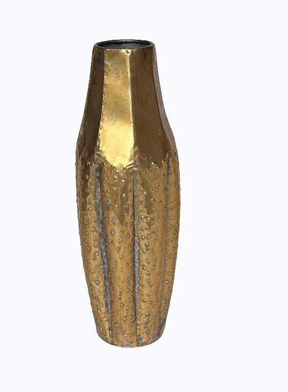 Vaso Decorativo Casa in Ferro Rotondo 18 x 49 cm