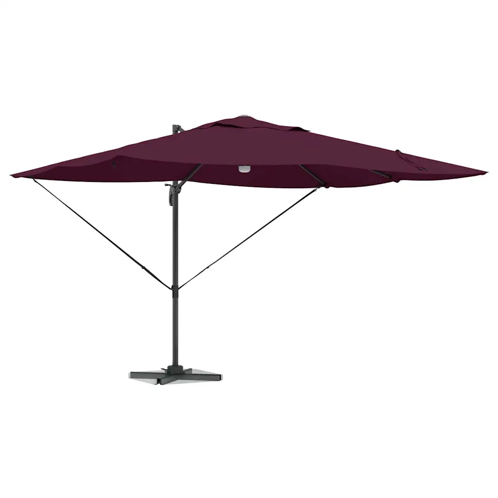 Ombrello | Parasolne Rosso Bordeaux 351 x 250 x 253 cm