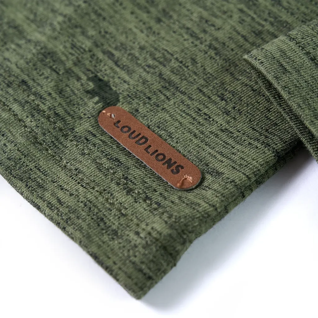 Camicia per Bambini Cachi M¨¦lange 116