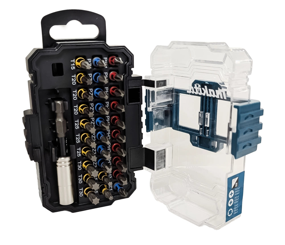Set Inserti Makita Impact Black 31 Pezzi per Avvitatori ad Impulsi – E-26814