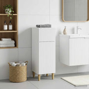 Mobiletto da Bagno ARNHEM Bianco 30 x 31 x 80 cm 896605