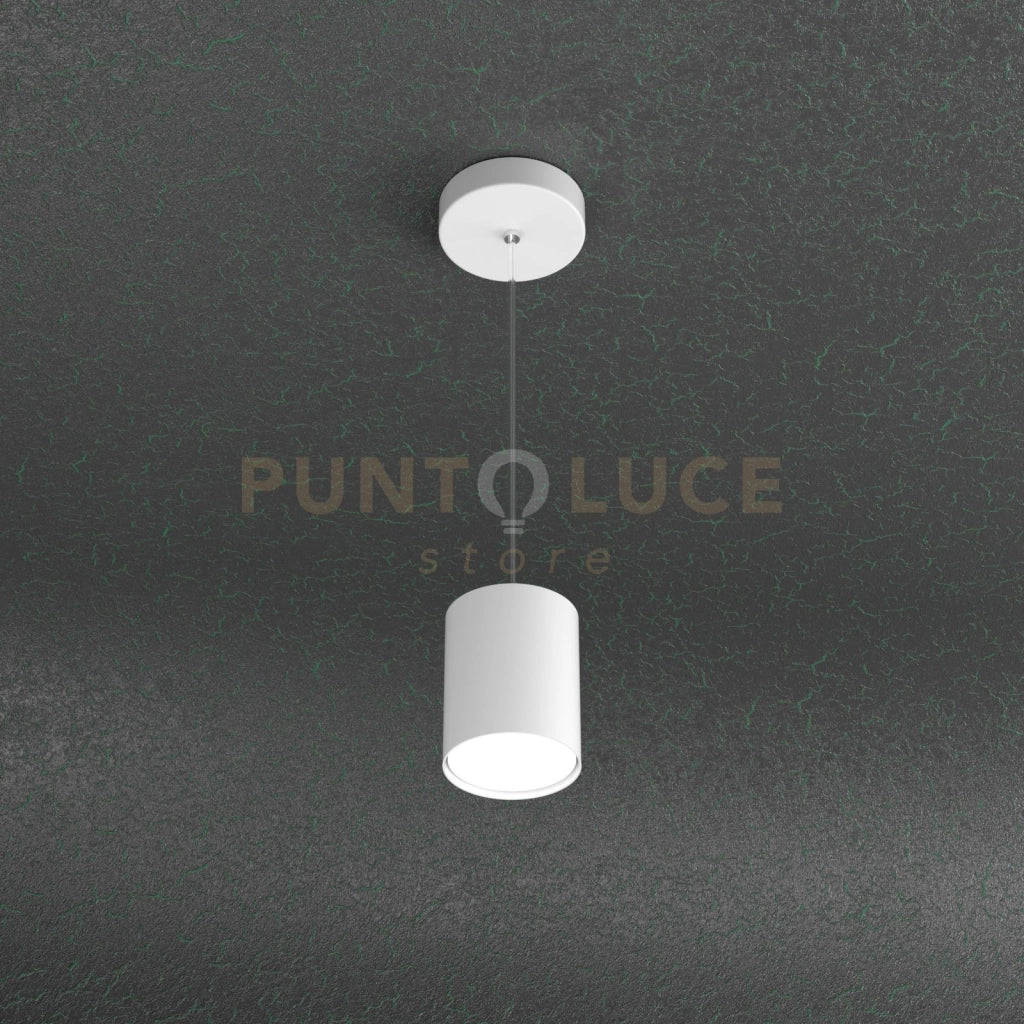 CLOUD SOSPENSIONE TUBO H.10 1 LUCE BIANCO 1128-S10-BI