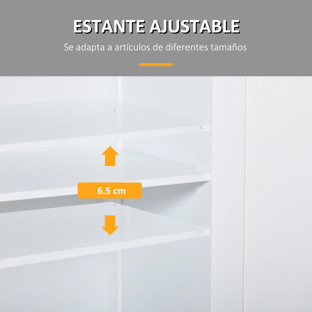 Armadio Bagno con Cassetti ¨C Minimal ¨C 60x30x75 Bianco
