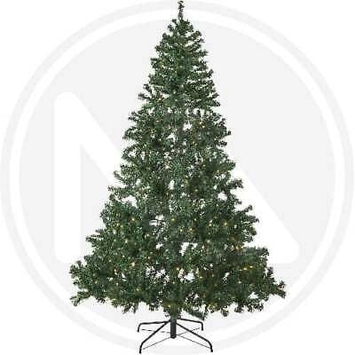 ALBERO DI NATALE CON LUCI INTEGRATE 800 RAMI GIA' AGGANCIATI CM. 180 LED 245