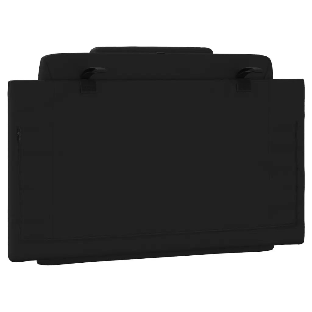 Cuscino Testiera Viana Nero 80 cm in Similpelle 374760