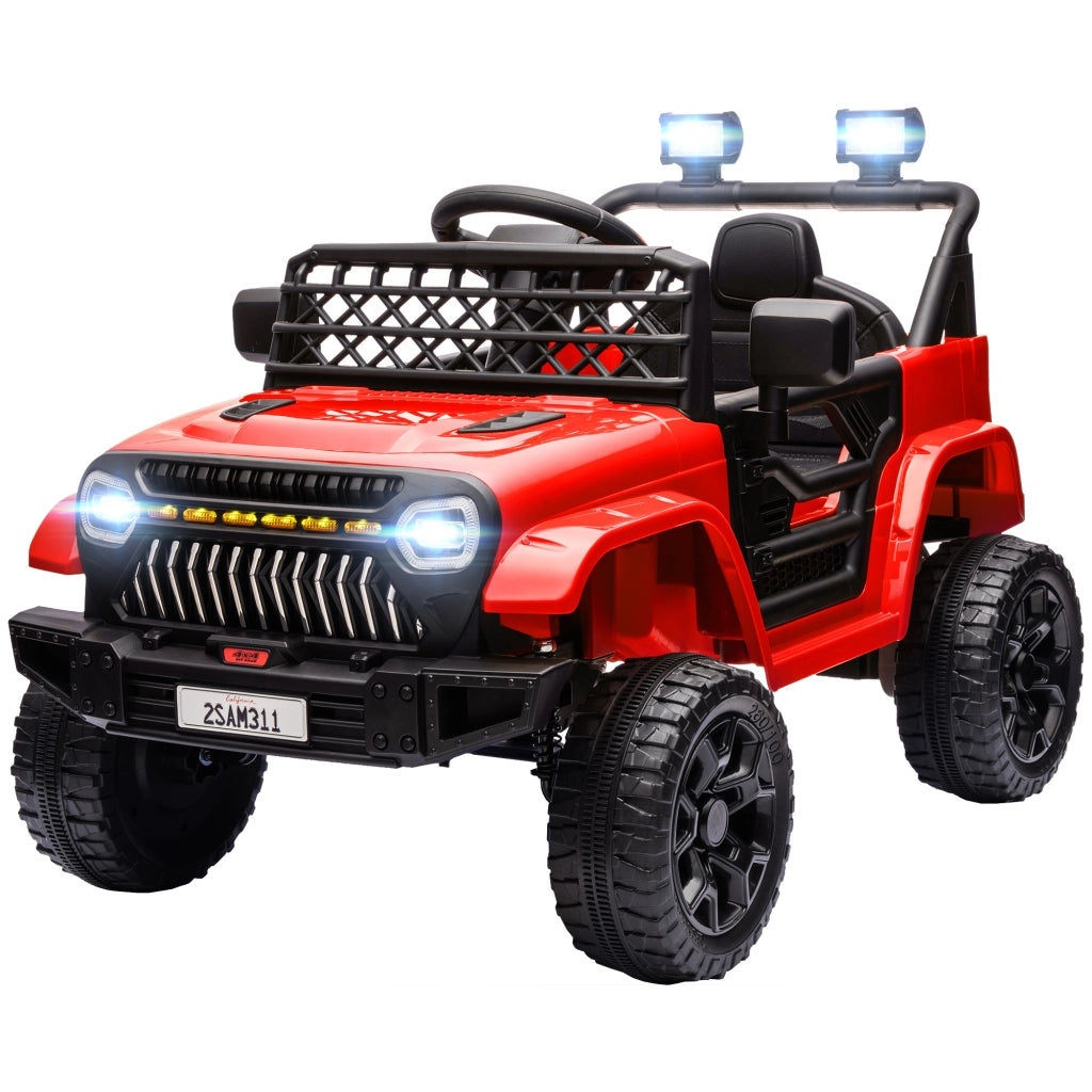 Auto Elettrica per Bambini con Telecomando ¨C Minimal ¨C Rosso