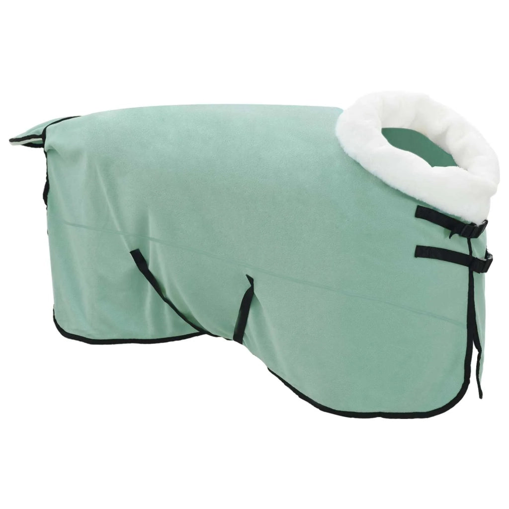 Coperta per Cavalli Verde scuro completo 155 cm Felpa in pile 42013385