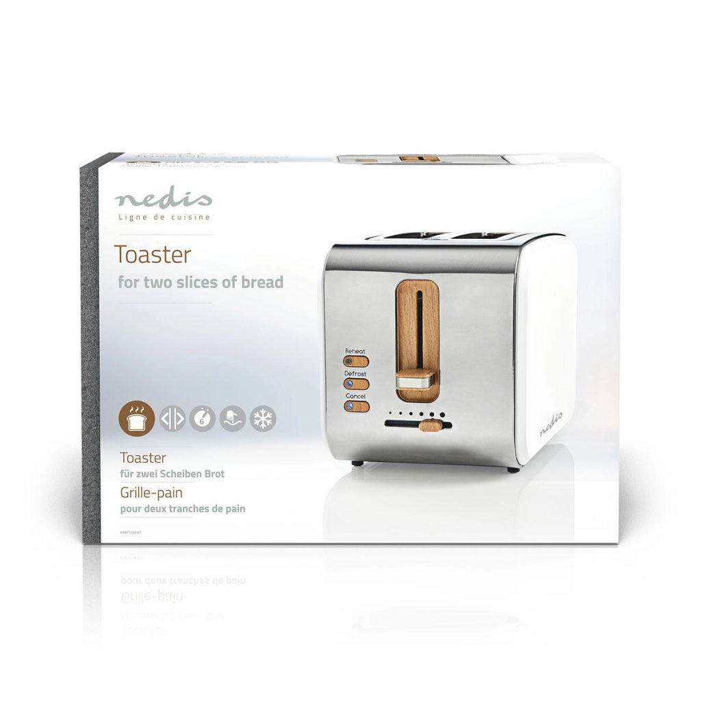 Tostapane a 6 livelli 900W Bianco Nedis