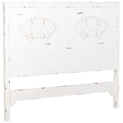 Testiera in legno bianco 150x5x130