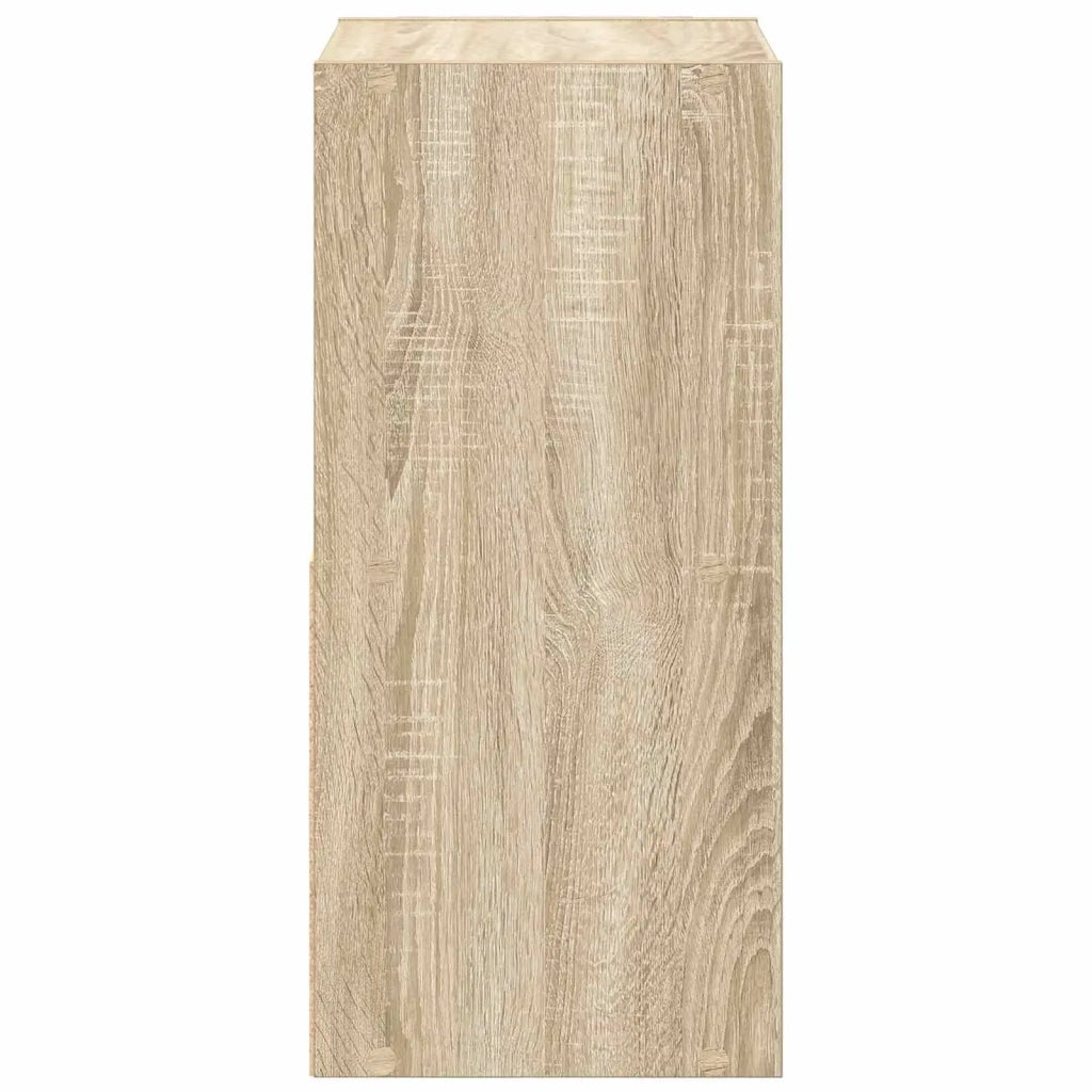 Comodino Rovere Sonoma 35 x 32 x 68,5 cm Legno multistrato 8000632