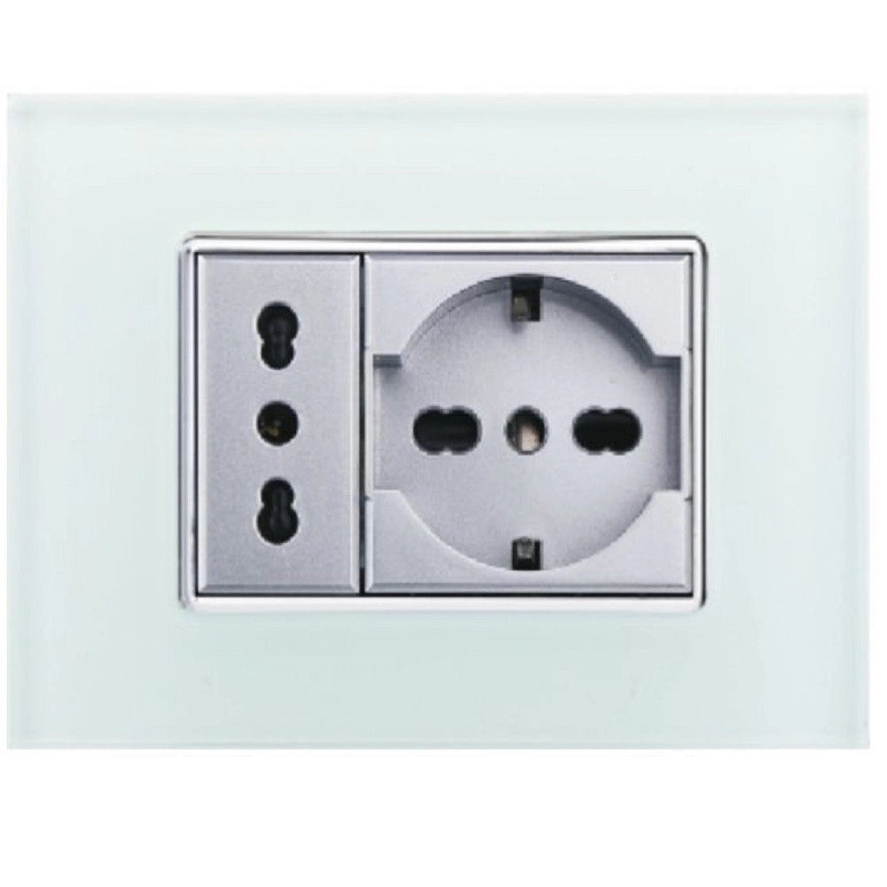 Trade Shop - Placca Cristal 3m 4m 6m Verde Biancastro Effetto Vetro Compatibile Con Axolute -
