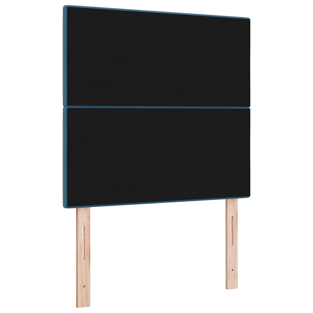 Testiera Blu Scuro 90 cm Velluto 3337806