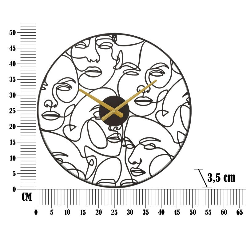 Orologio Da Muro Faces cm ø50x3,5