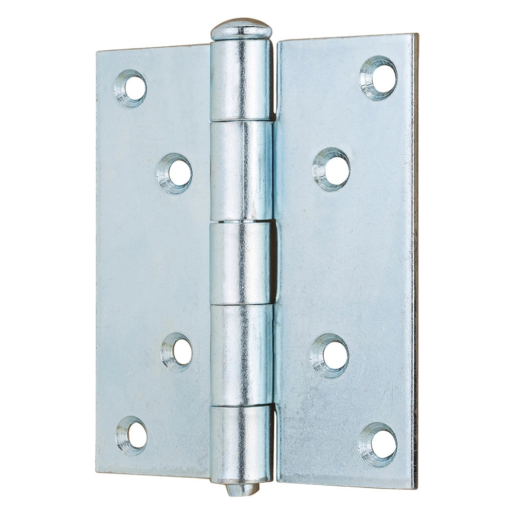 CERNIERA ACCIAIO ZINCATO ART.127 mm 76 x 76- 10 pezzi  - ALDEGHI LUIGI