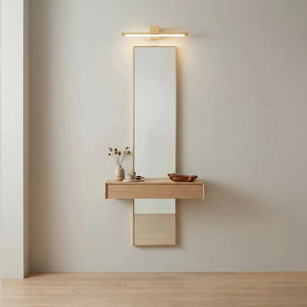 Applique Da Bagno Led Swe043-1w 40cm Gold