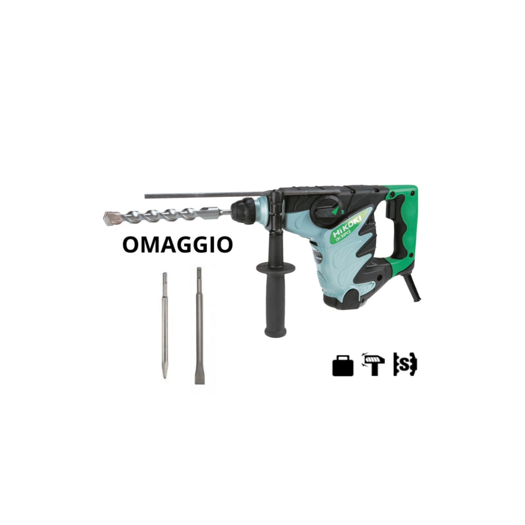 TASSELLATORE DH30PC2 HIKOKI 850 W - 3 MODALITA'