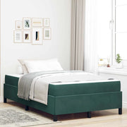 Struttura del letto-Giroletto Verde Scuro 120 x 200 cm Tessuto 827330