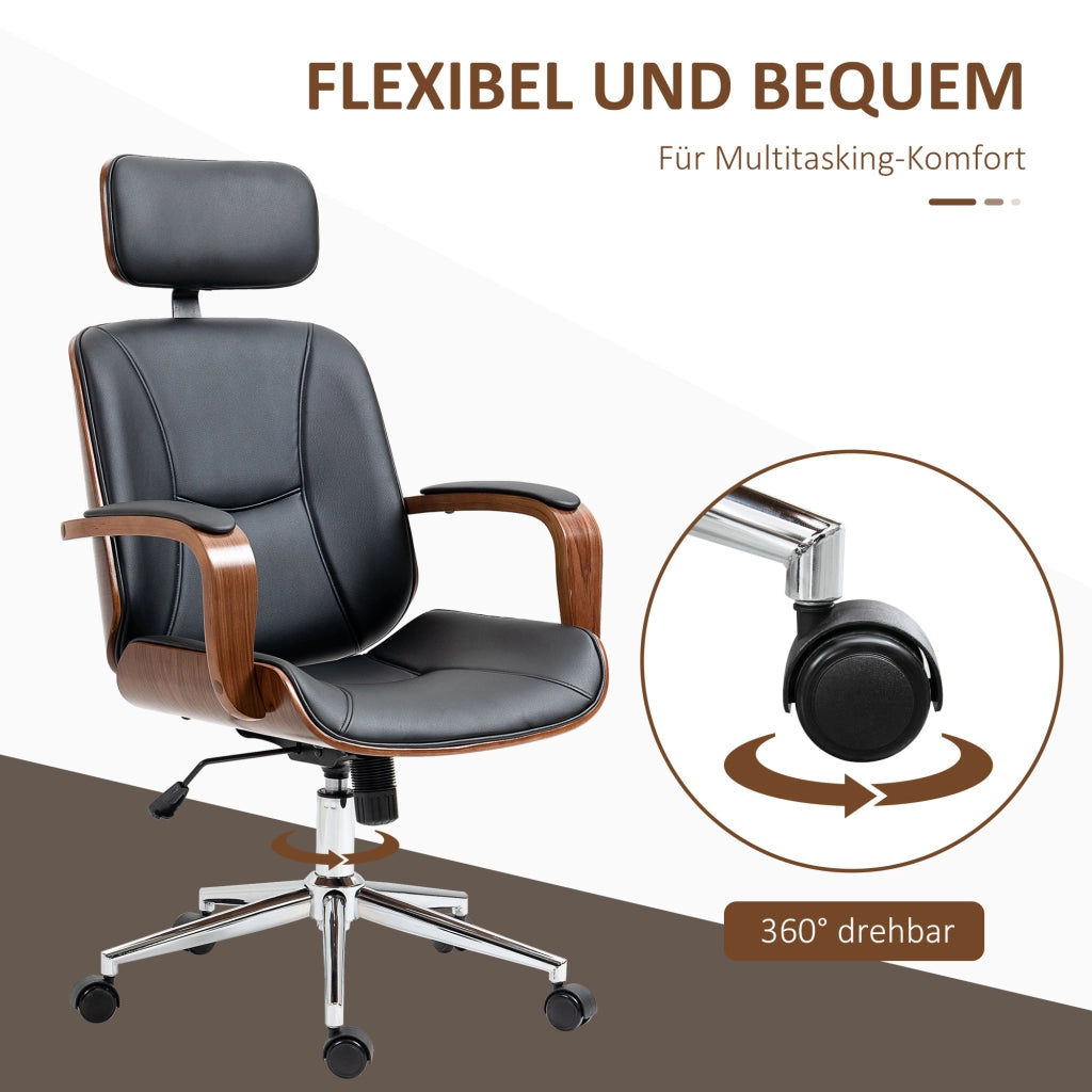 Sedia da ufficio ergonomica ¨C Minimal ¨C nero