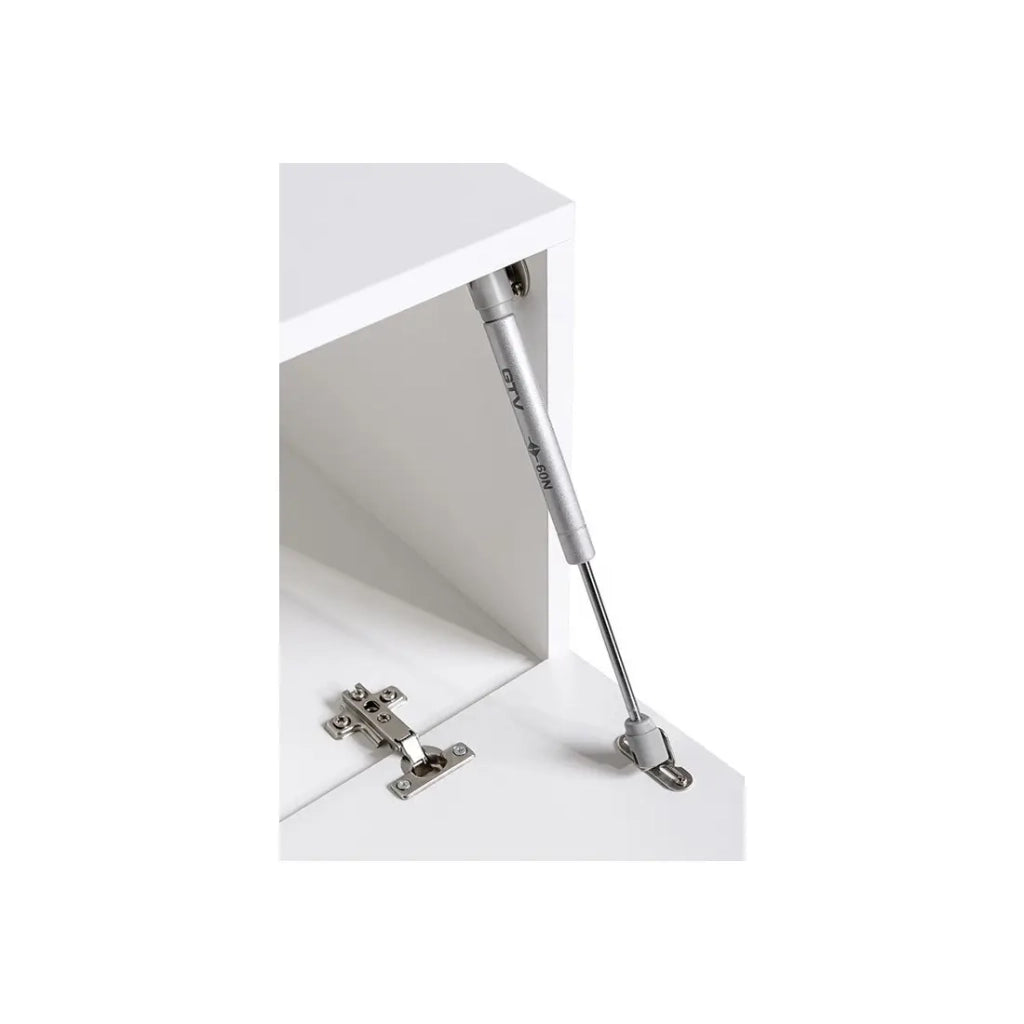 Set di mobili da salotto SWITCH XXII – LED – Nero e quercia – Design sospeso