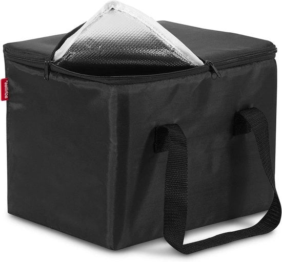 Termos con contenitore - ideale per acquisti - 1 pezzo - blu - poliestere - grande