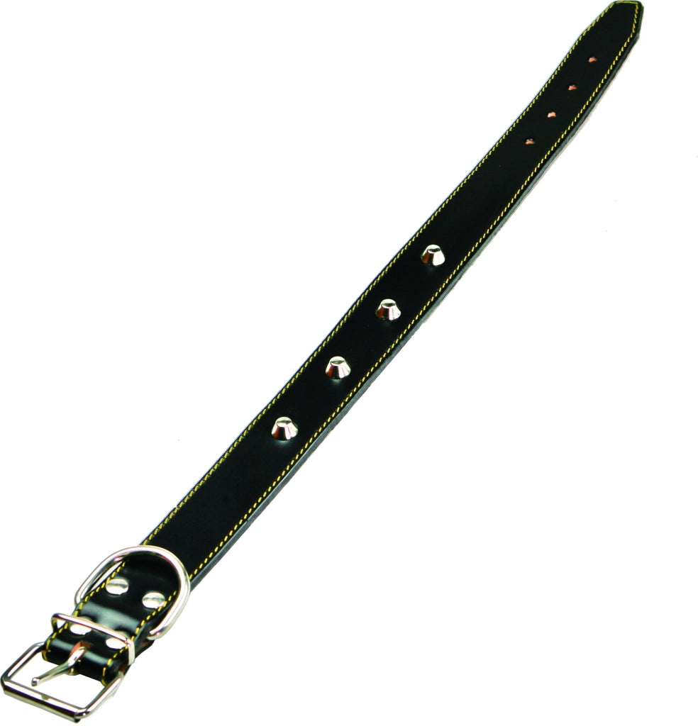 COLLARE PER CANI FODERATO CON BORCHIE 40x650 mm