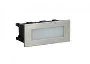 Faretto da incasso esterno LED 1,5W 3000K IP65 cromo SU-MA