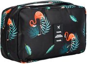 Tas per viaggio per bambini donne ragazze signore uomini con fondo nero per prodotti di bellezza e trucco per l'uso all'aperto