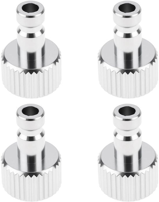 4 Stuks Piastra di Rilascio Rapida per Penna d'Aria 1/8