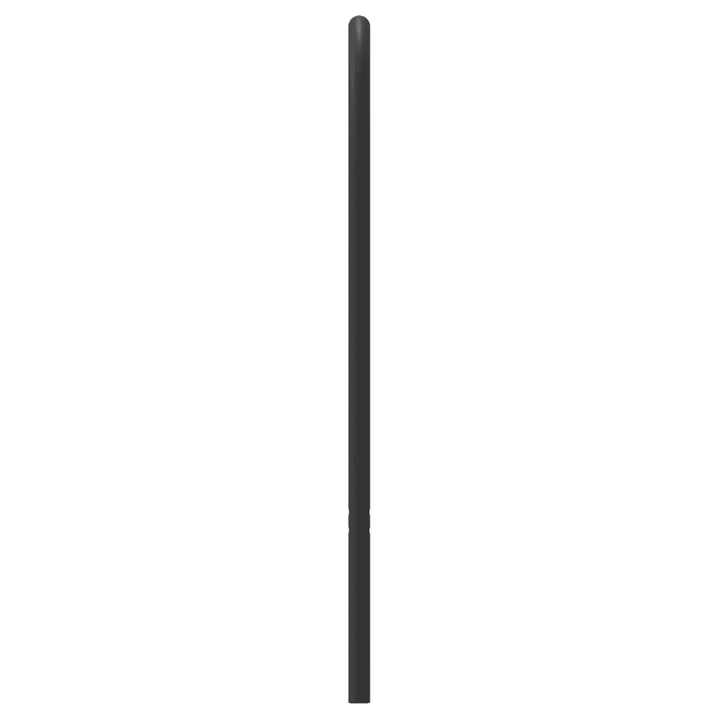 Testiera di Ricambio in Metallo Nero 107 cm 353665