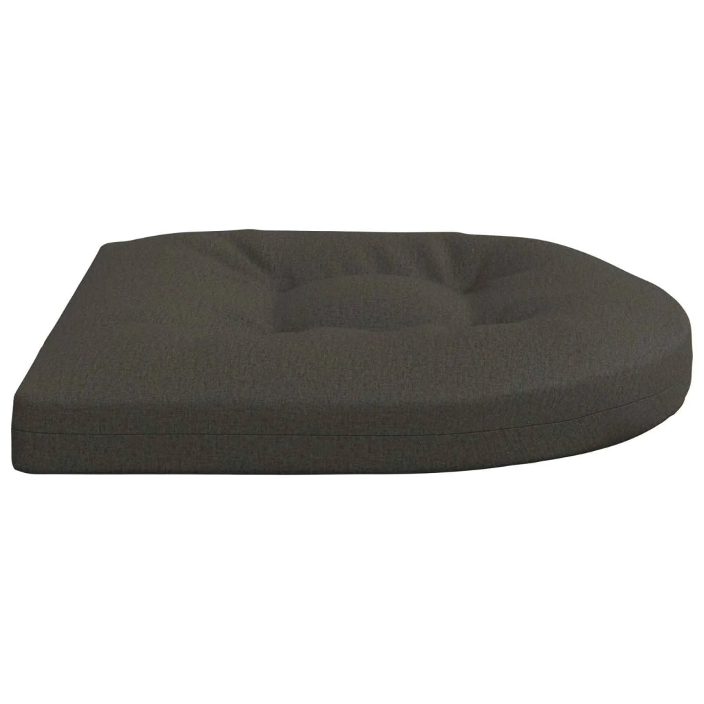 Cuscini per Sedia in 4 Pezzi 4 pz 100% Poliestere Antracite 945319