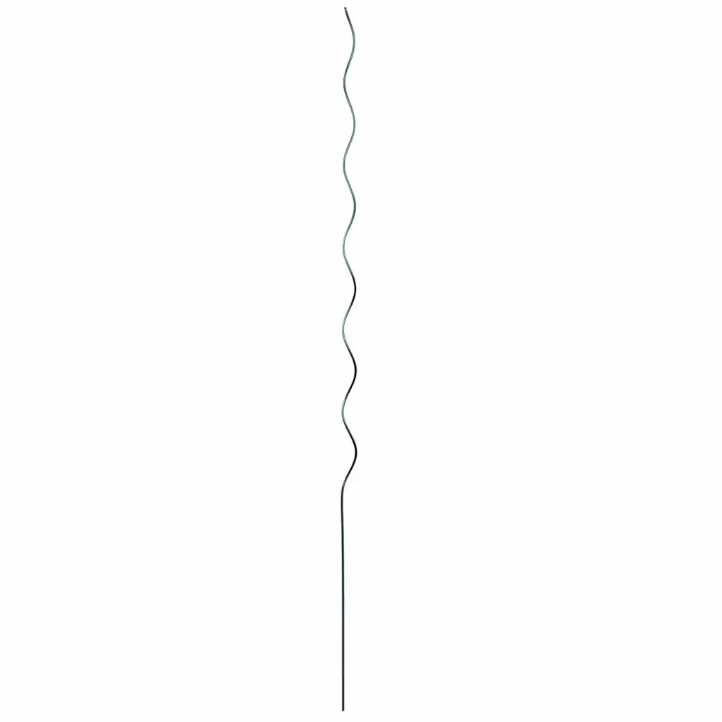Supporto per piante 20 pcs Verde 150 x 0,6 x 0,6 cm Acciaio 4107059