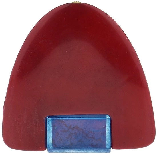 Kit per disegno a carboncino - Contenitore in plastica rosso - Carboncino giallo - Resistente