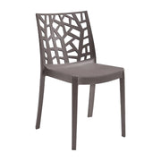 SEDIA RESINA MATRIX TORTORA
