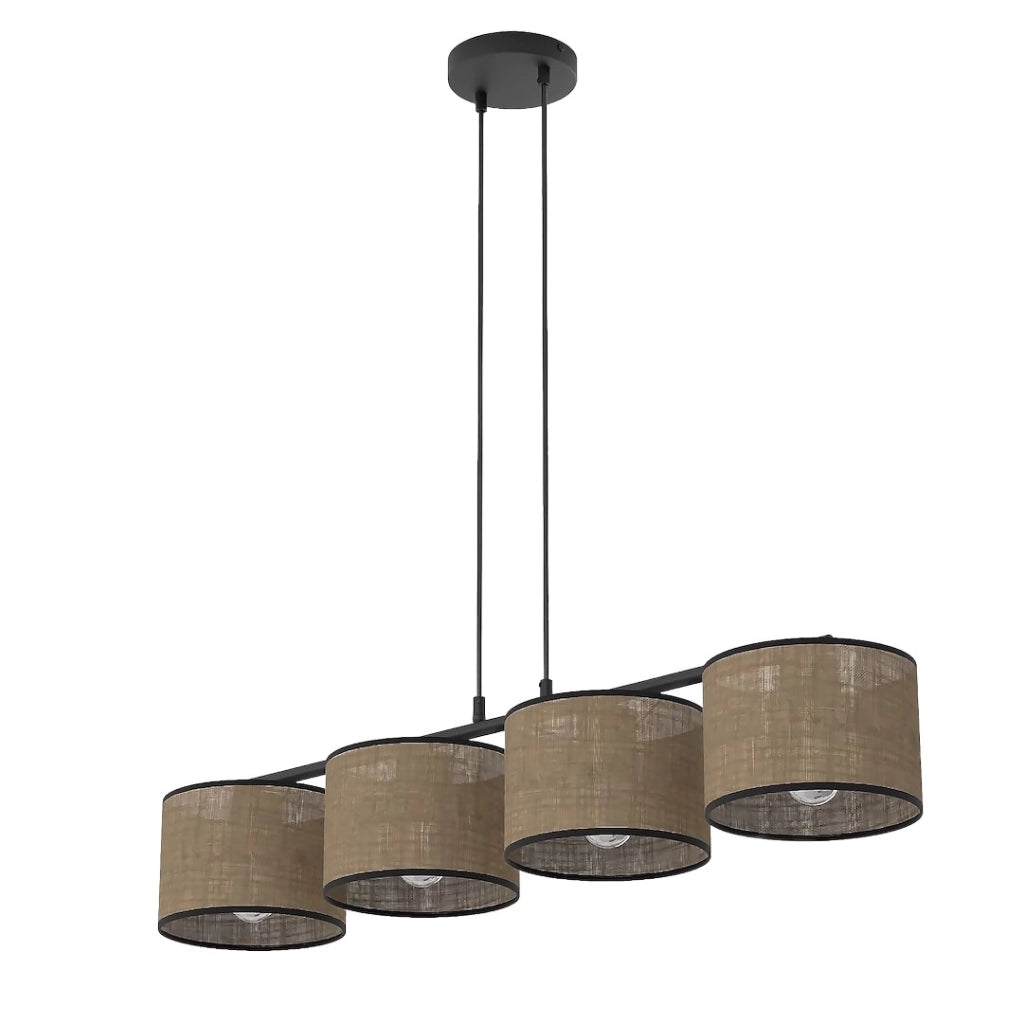 Lampada a sospensione ECO cilindrica 4xE27 Emibig