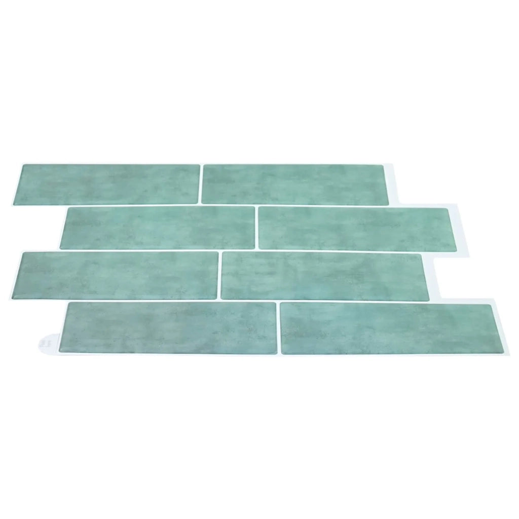 Piastrella subway 20 pcs Grigio Verde 29 x 21 cm 42046151