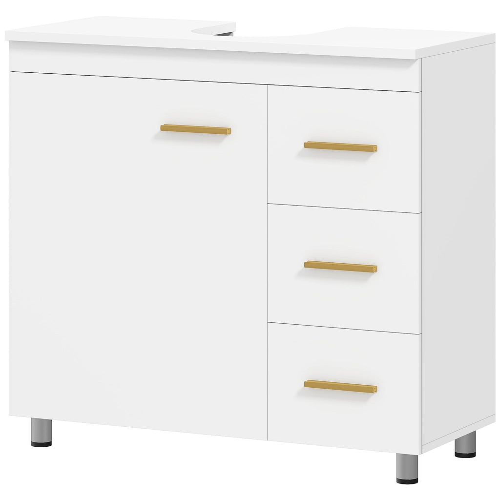 Mobile da Bagno Sottolavabo ¨C Minimal ¨C Bianco 60x30x30