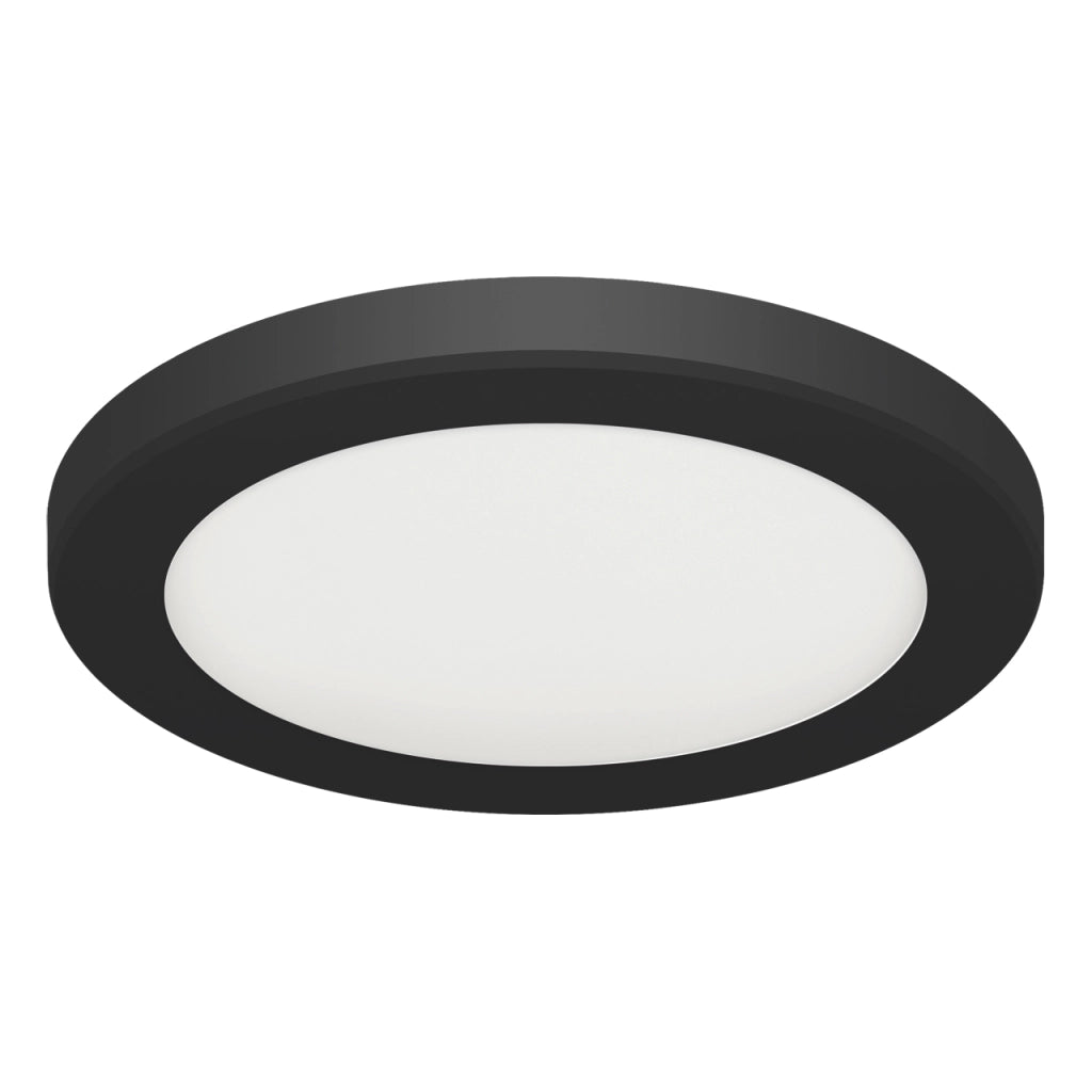 Plafoniera LED tonda Struhm Olga 24W Ø30 nera 3CCT