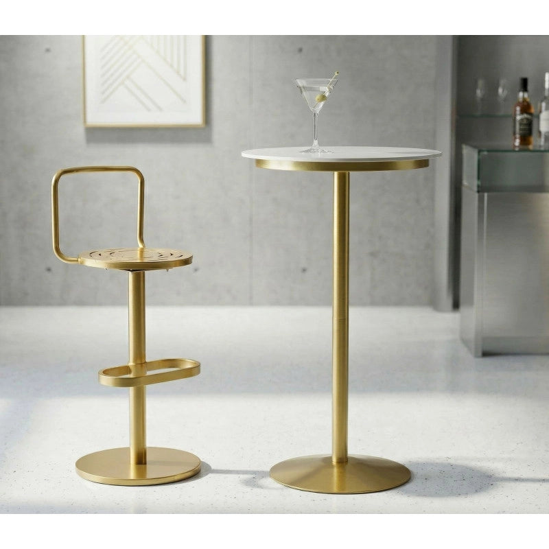 Sgabello Bar Tixy cm ø 38x94