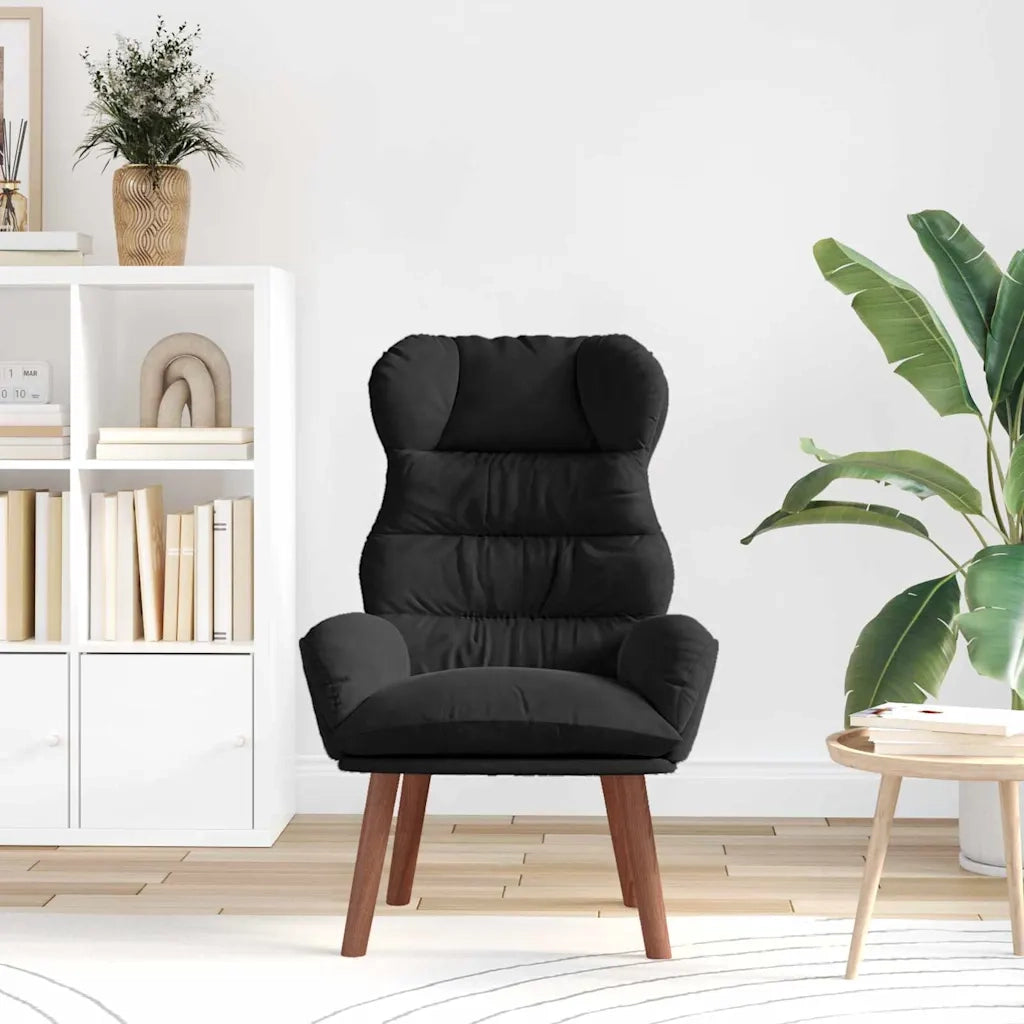 poltrona Nero 69 x 74 x 93 cm Velluto 42001893