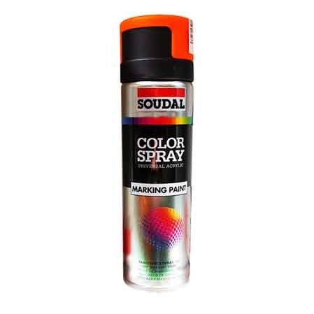 SPRAY TRACCIANTE FLUORESCENTE SOUDAL 500 ml - Blu - 6 pezzi- SOUDAL