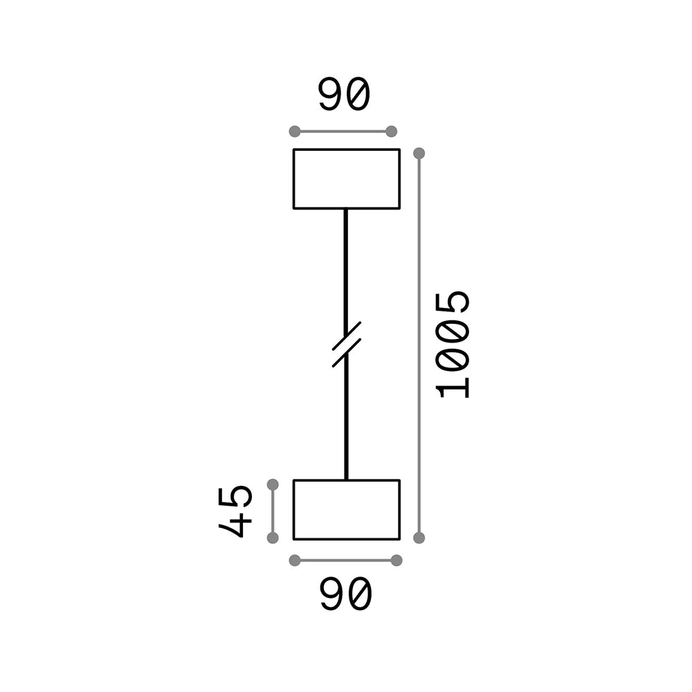 Sospensione Moderna Clio Alluminio Grigio 1 Luce E27