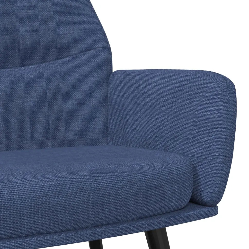 Sedia Relax Blu in Tessuto 341075