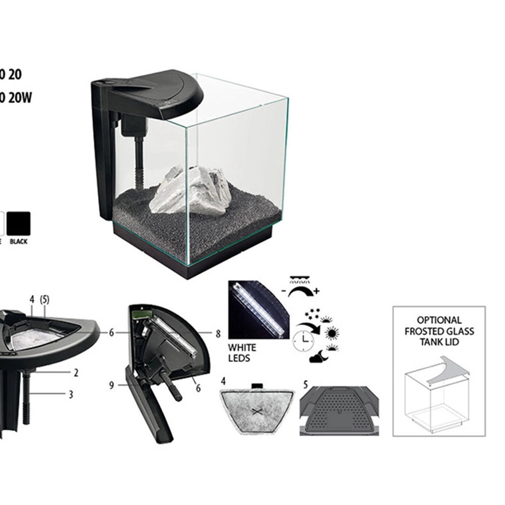 Newa More NMO30 Dolce cm30x30x30h colore Nero
